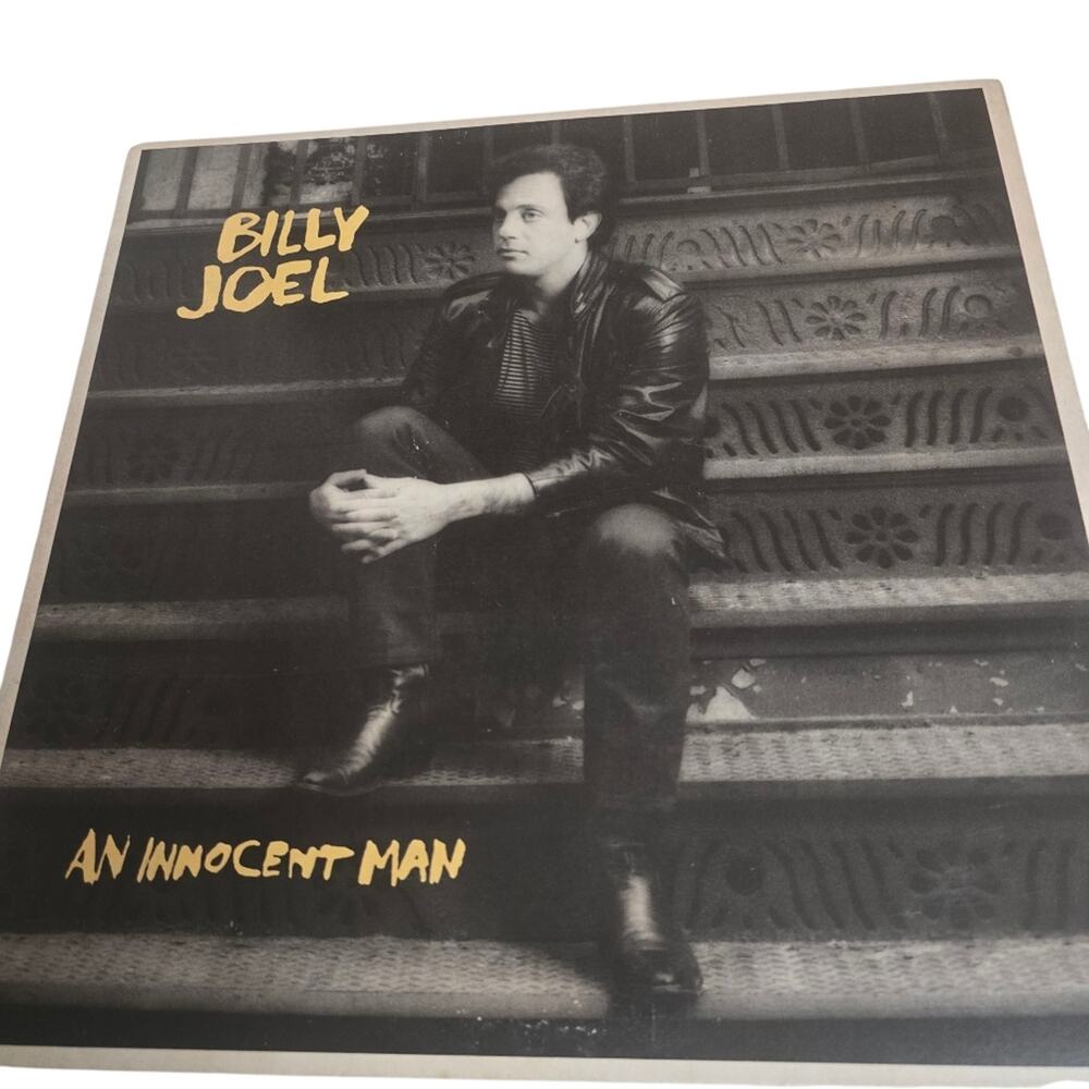 Billy Joel An Innocent Man Vinyl Record LP Classic Pop Rock Album Uptown Girl